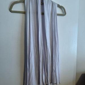 Bright White Tunic Vest, Size S